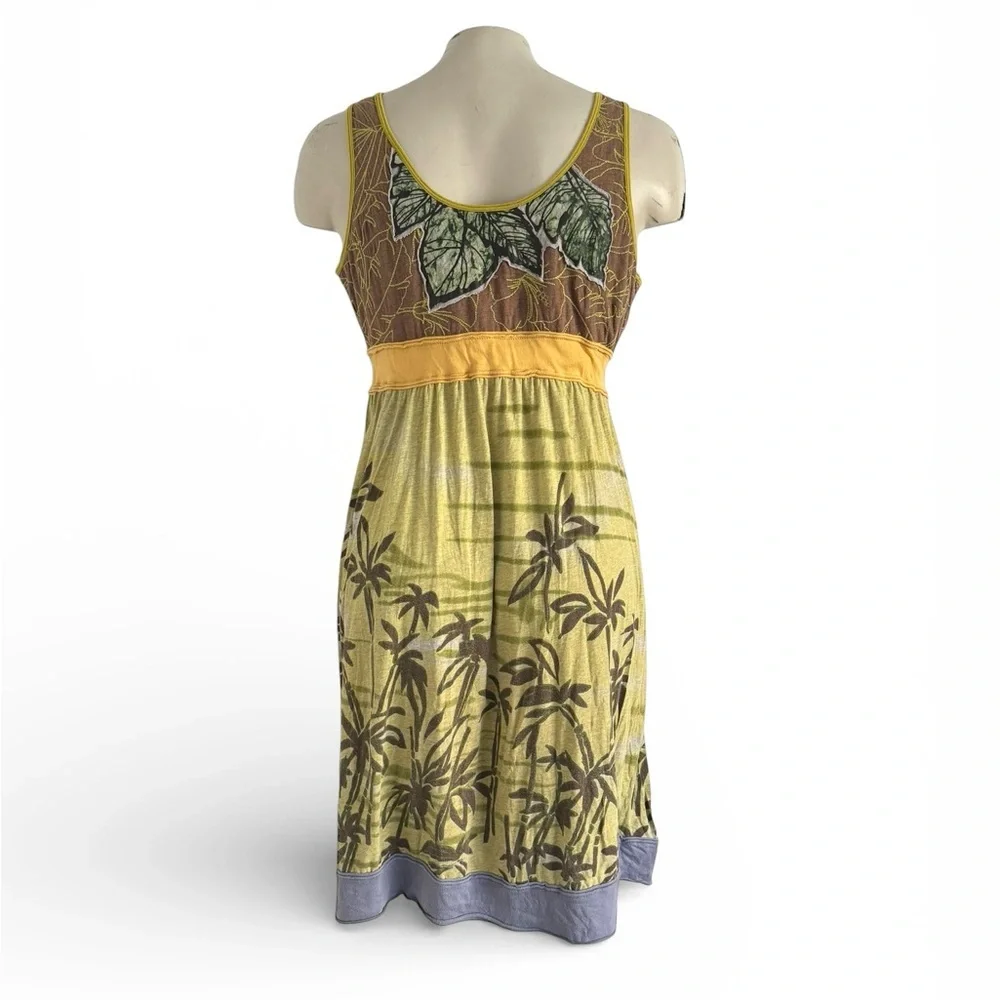 TORI RICHARD EMBROIDERED BIRD APPLIQUÉ DRESS SZ M - Picture 4 of 6